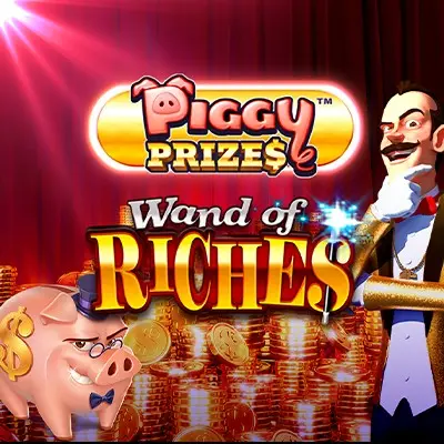 Piggy Prizes Wand of Riches - Novomatic